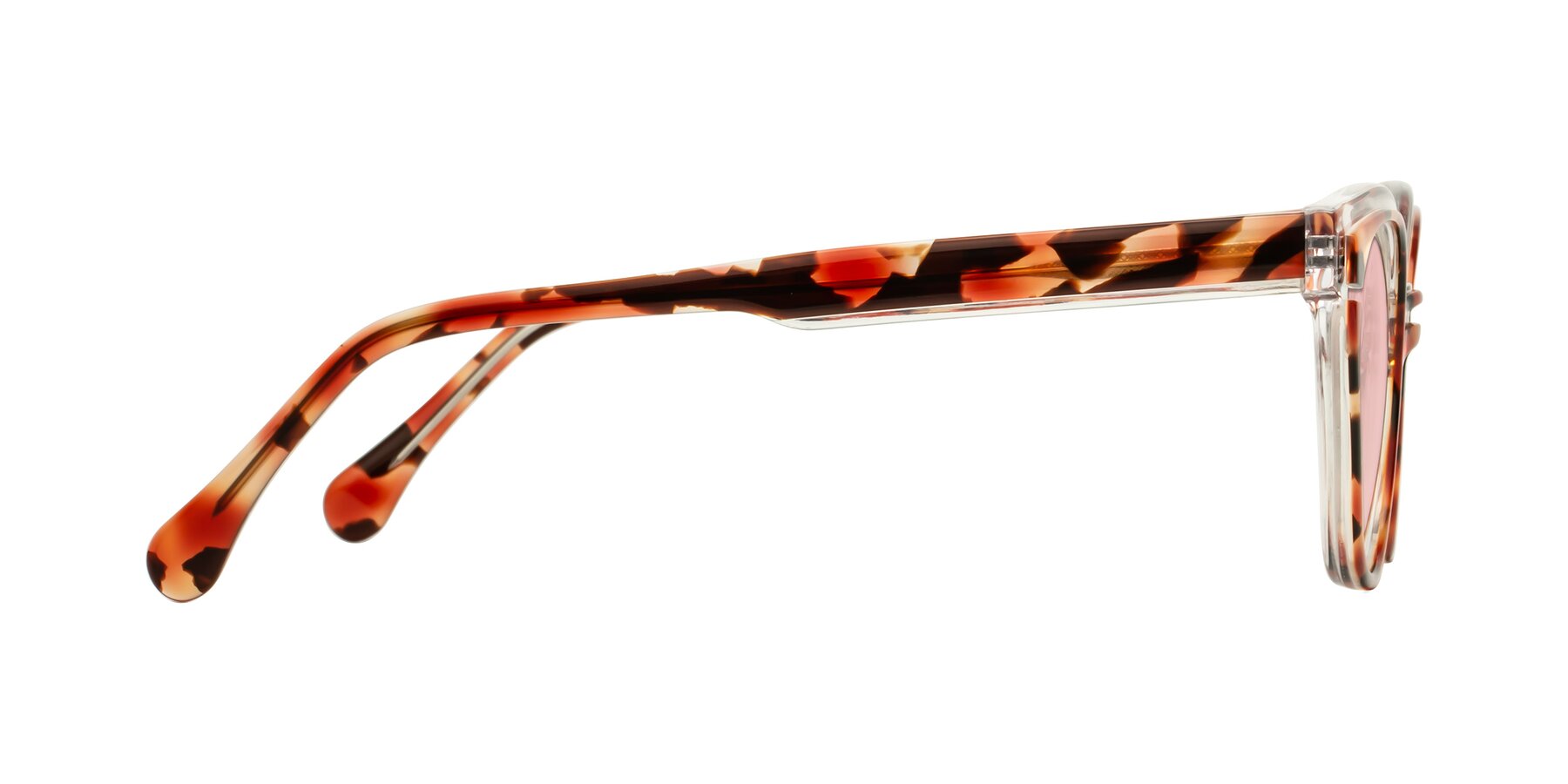 Side of Forest in Vermillion Tortoise with Light Garnet Tinted Lenses