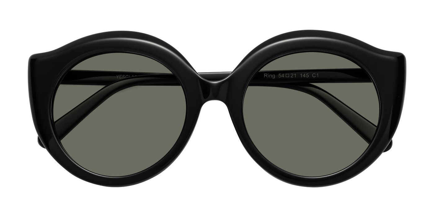 Ring - Black Polarized Sunglasses