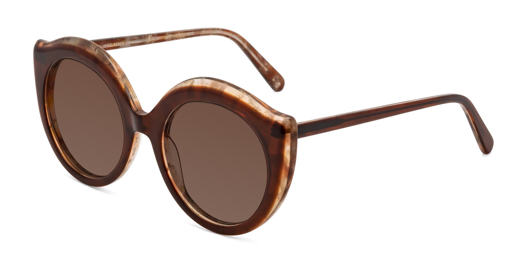 Angle of Ring in Brown with Brown Tinted Lenses