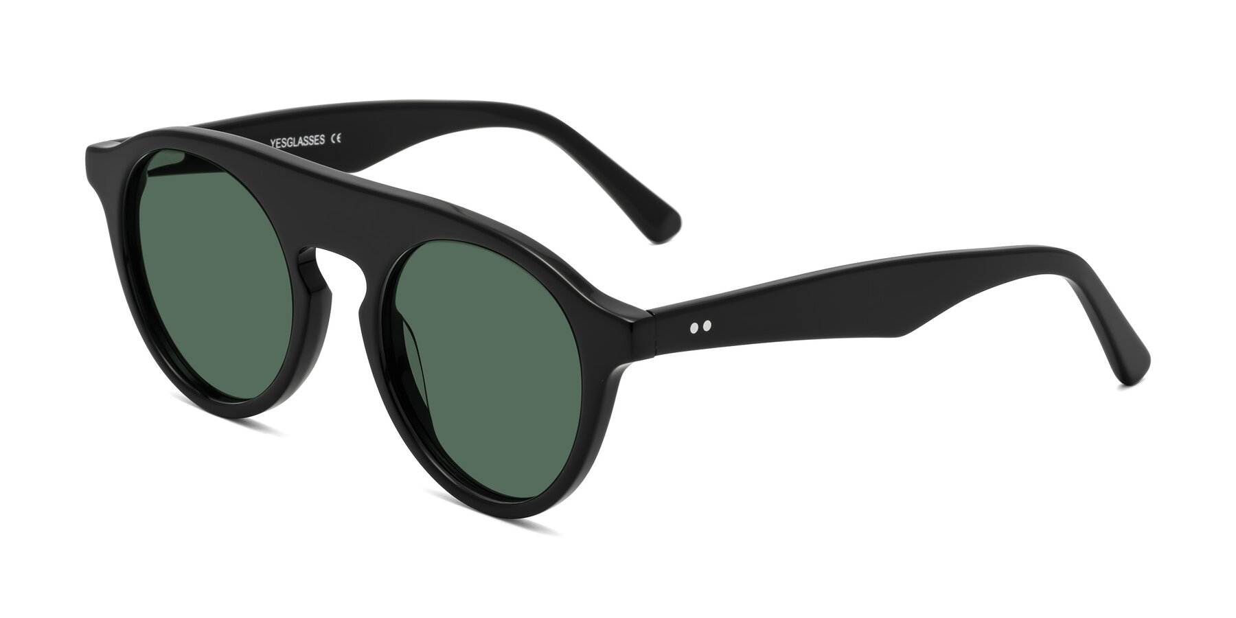 Angle of Band in Black with Green Polarized Lenses