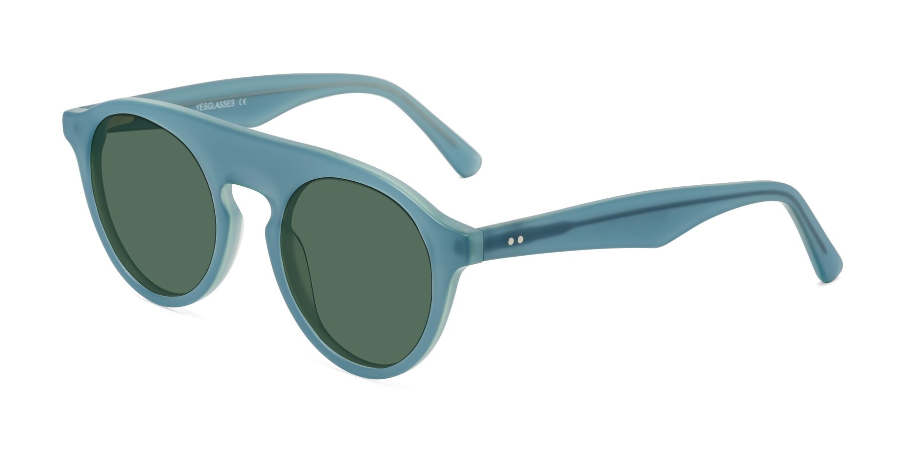 Angle of Band in Haze Blue with Green Polarized Lenses
