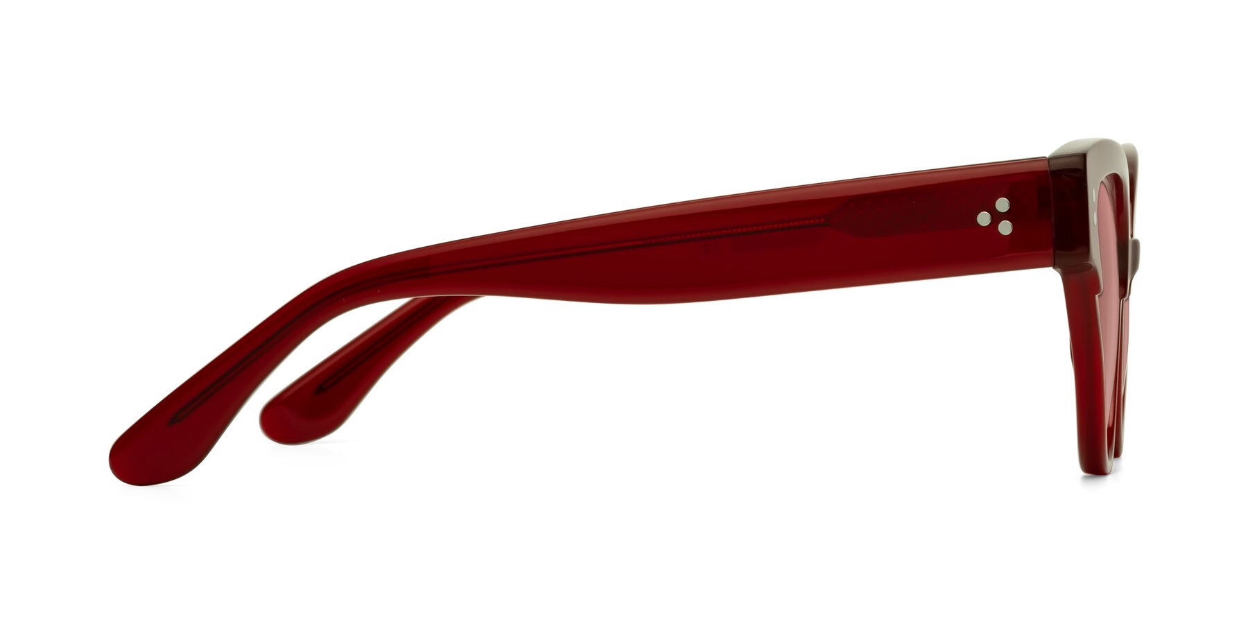 Side of Coho in Wine with Medium Garnet Tinted Lenses