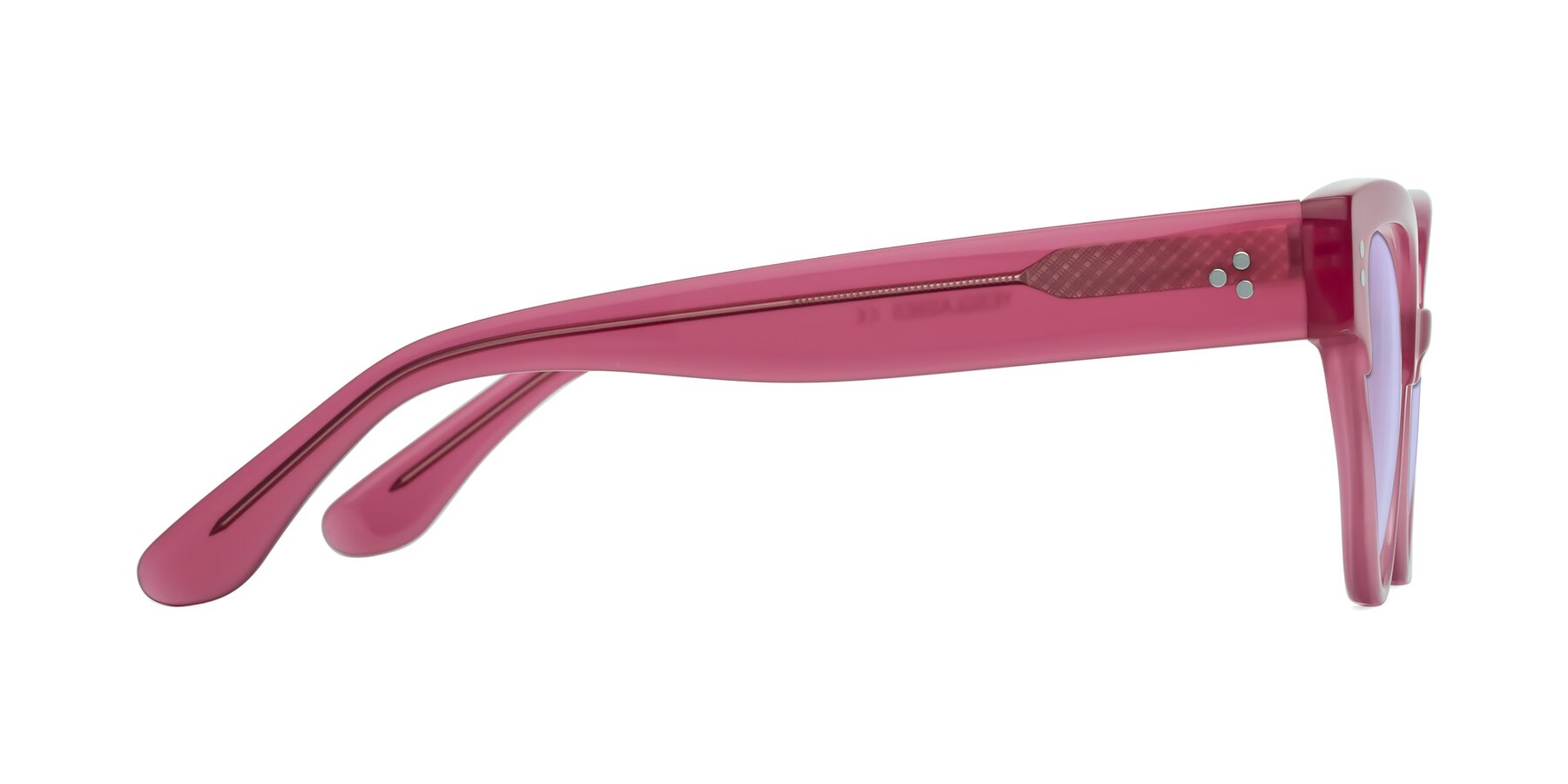 Side of Coho in Pink with Light Purple Tinted Lenses