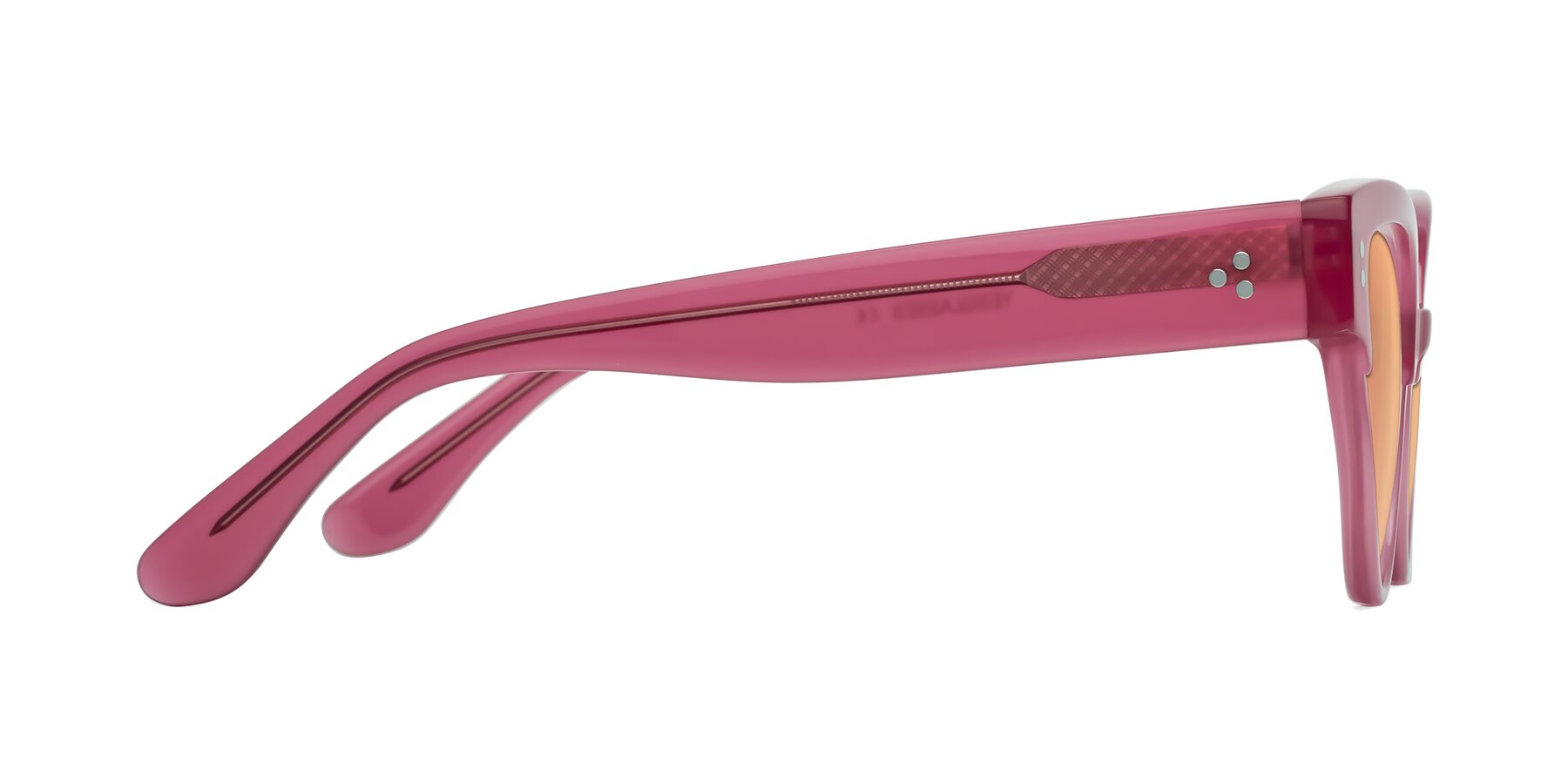 Side of Coho in Pink with Light Orange Tinted Lenses