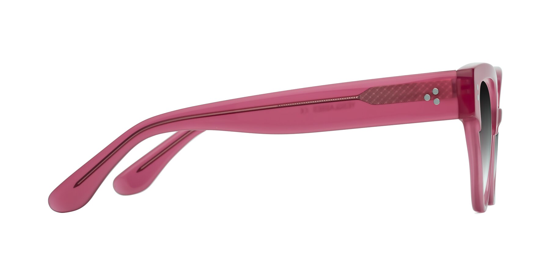 Side of Coho in Pink with Gray Gradient Lenses