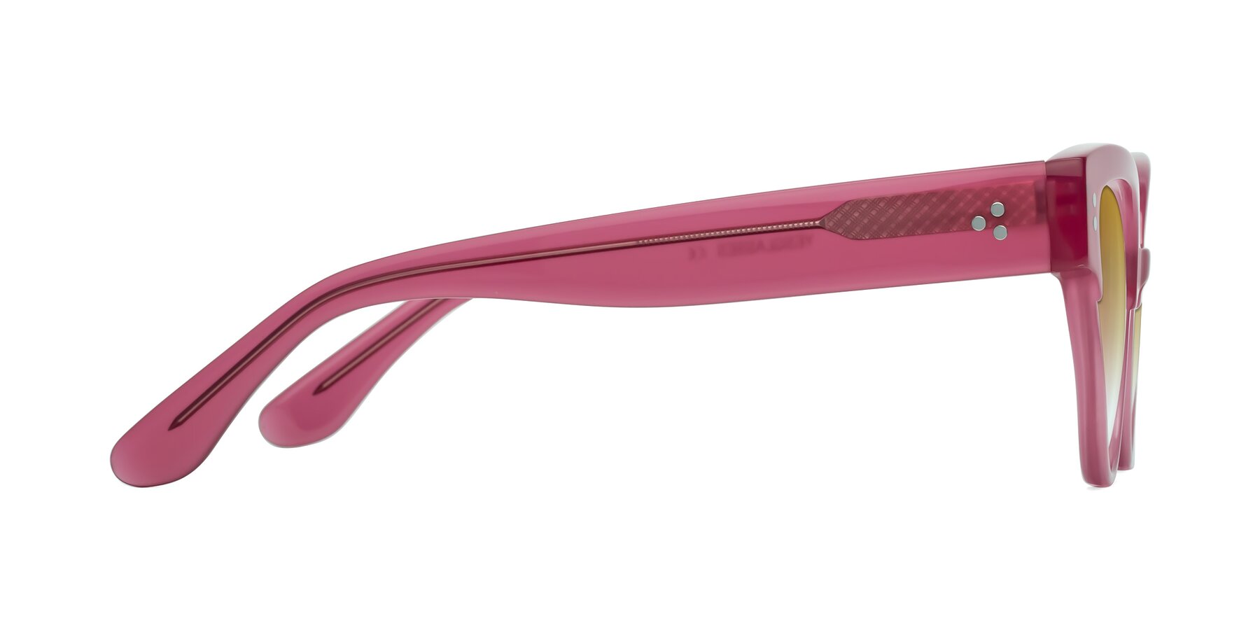 Side of Coho in Pink with Champagne Gradient Lenses