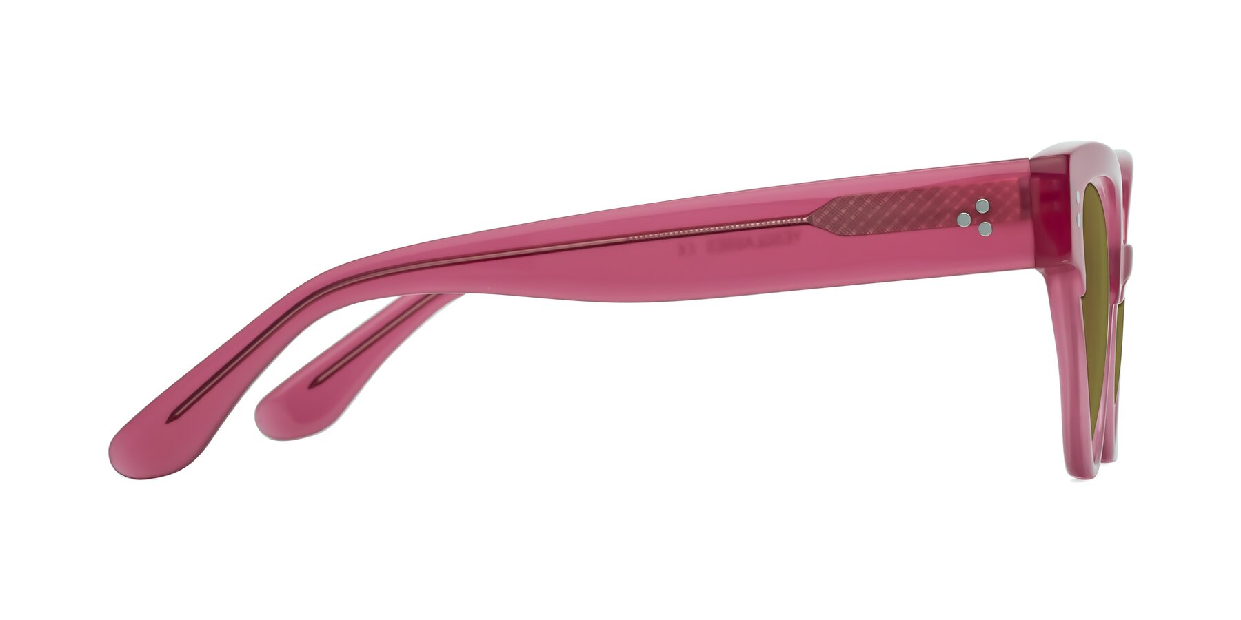 Side of Coho in Pink with Brown Polarized Lenses