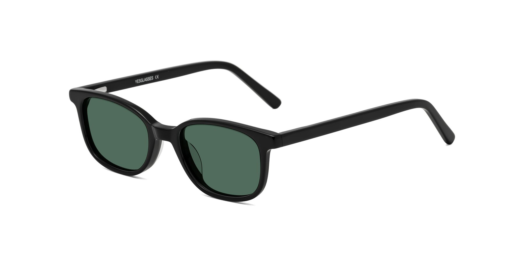 Angle of Jee in Black with Green Polarized Lenses