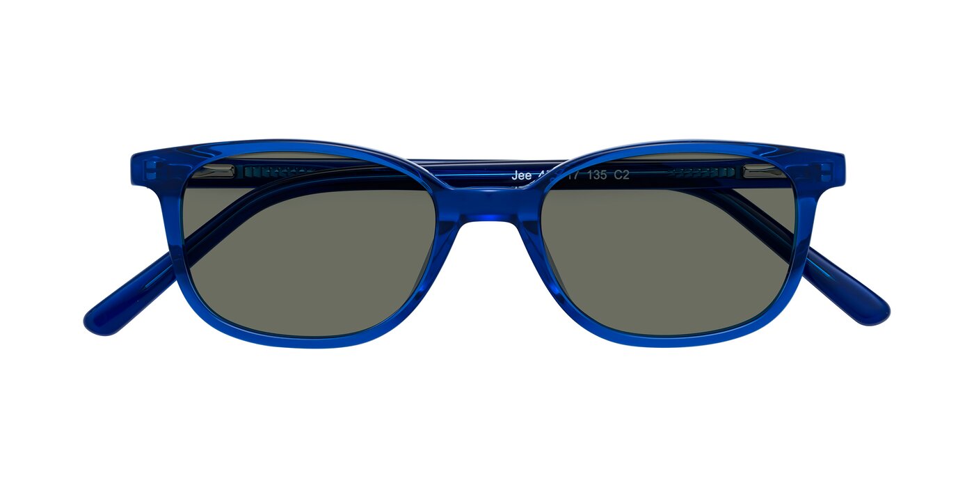 Jee - Navy Blue Polarized Sunglasses
