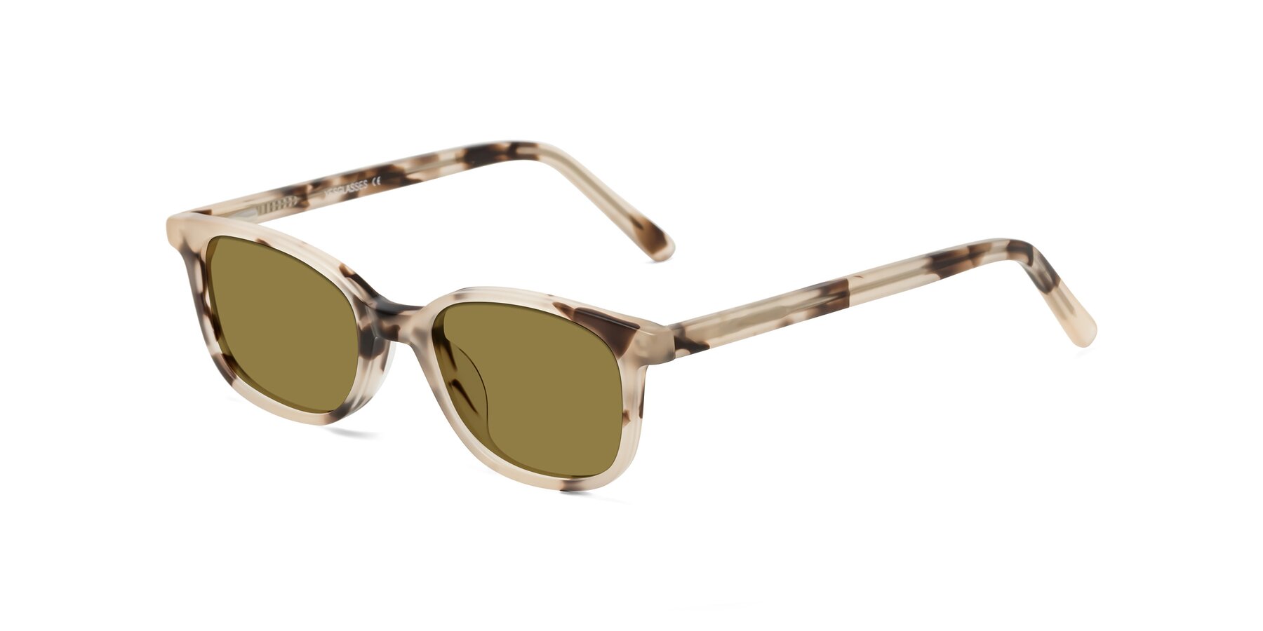 Angle of Jee in Ivory Tortoise with Brown Polarized Lenses