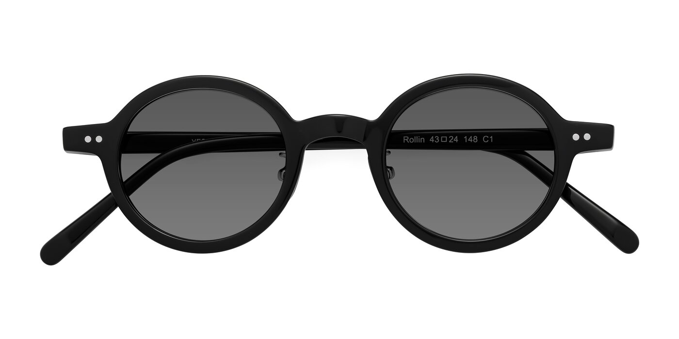 Rollin - Black Tinted Sunglasses