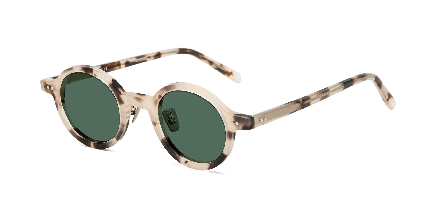 Angle of Rollin in Ivory Tortoise with Green Polarized Lenses