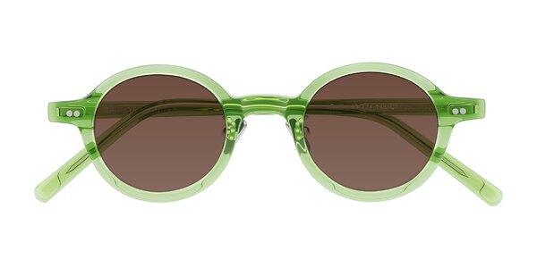 Front of Rollin in Transparent Green