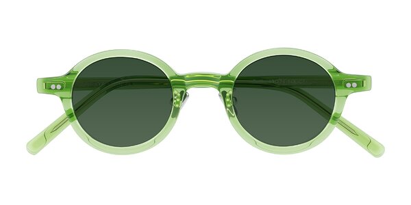 Front of Rollin in Transparent Green