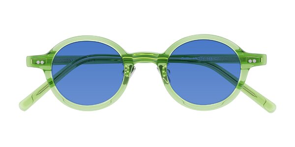 Front of Rollin in Transparent Green