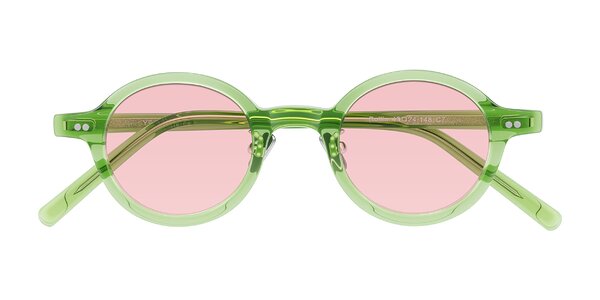 Front of Rollin in Transparent Green