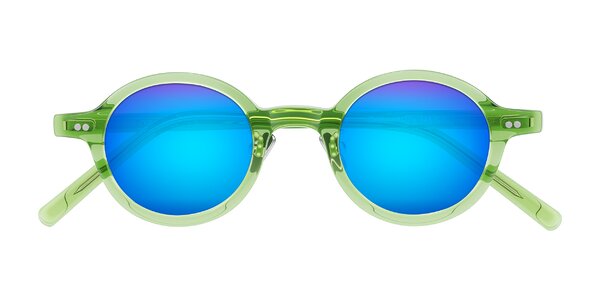 Front of Rollin in Transparent Green