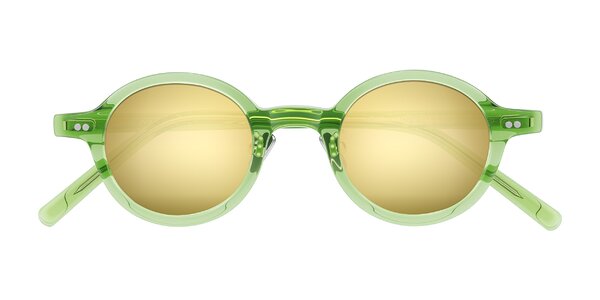 Front of Rollin in Transparent Green