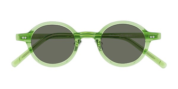 Front of Rollin in Transparent Green