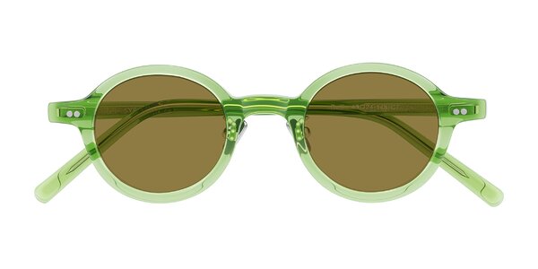 Front of Rollin in Transparent Green