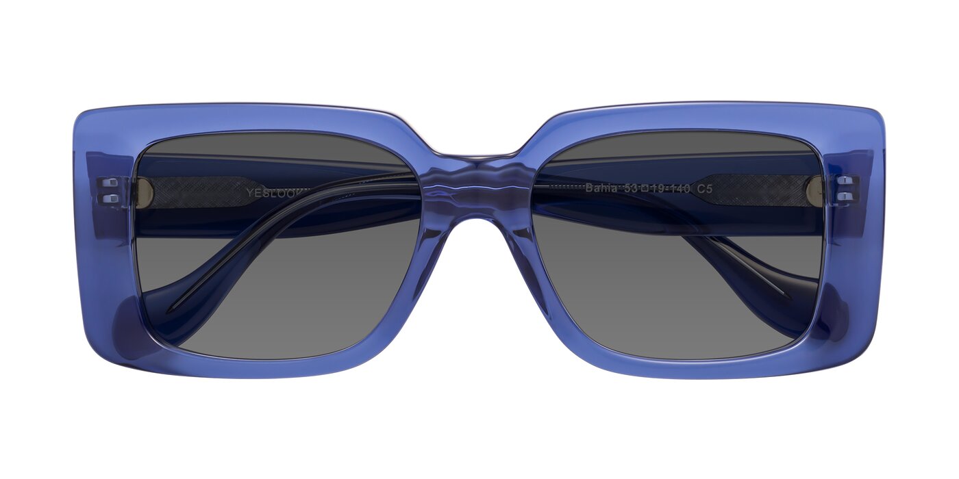 Bahia - Navy Blue Tinted Sunglasses