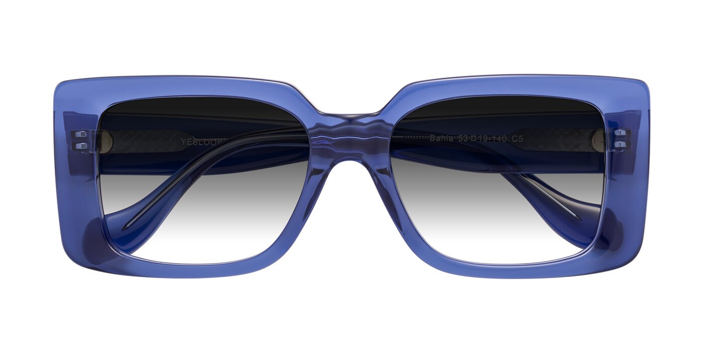 Bahia - Navy Blue Gradient Sunglasses