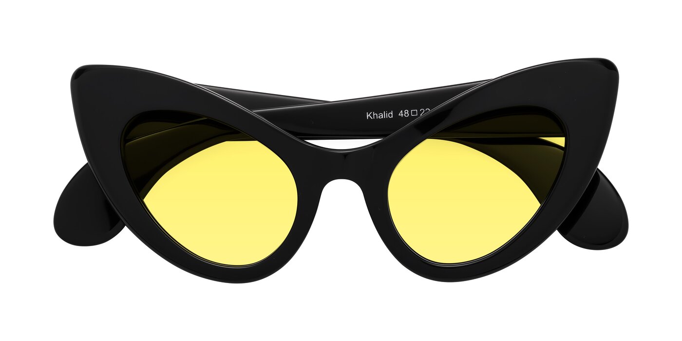 Khalid - Black Tinted Sunglasses