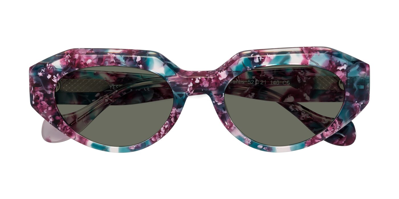 Vantis - Spring Floral Polarized Sunglasses
