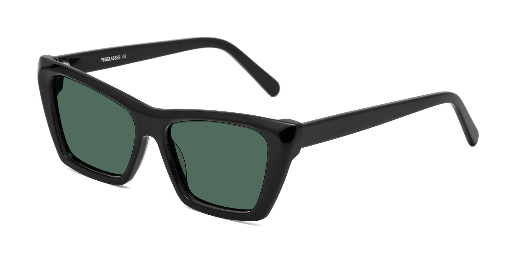 Angle of Khoi in Black with Green Polarized Lenses