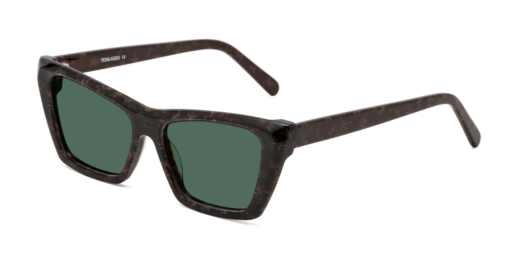 Angle of Khoi in Brown Snowflake with Green Polarized Lenses