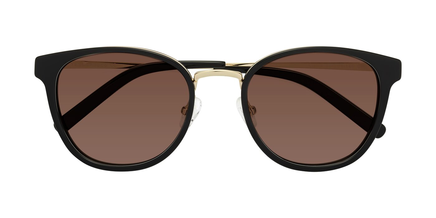 Callie - Black / Gold Tinted Sunglasses