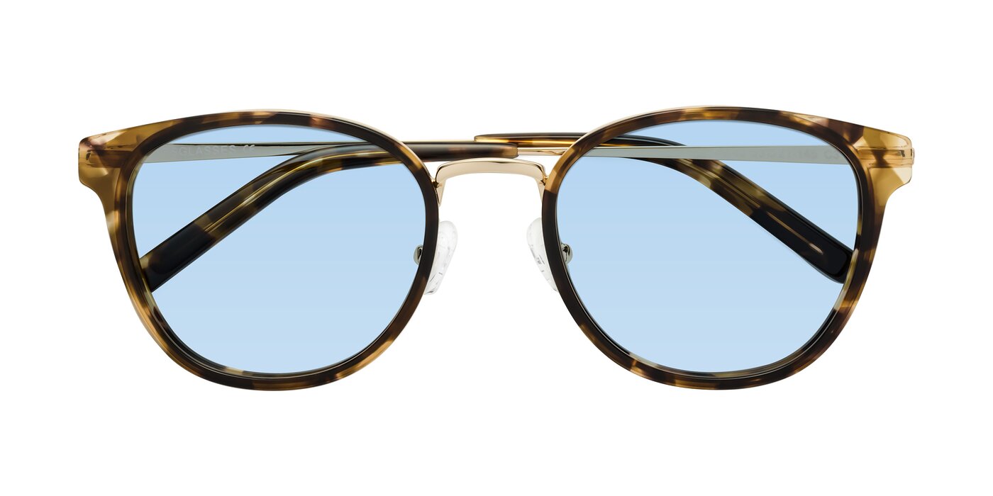 Callie - Tortoise/Gold Tinted Sunglasses