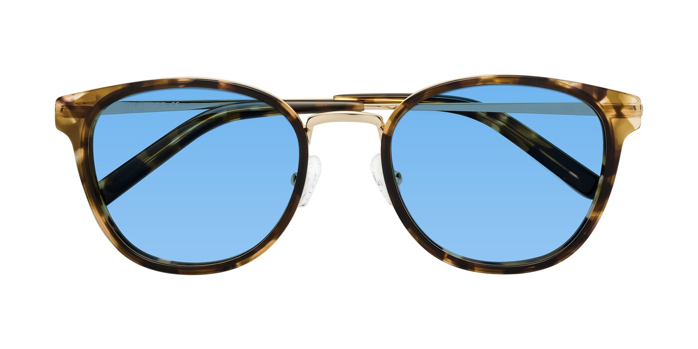 Callie - Tortoise/Gold Tinted Sunglasses