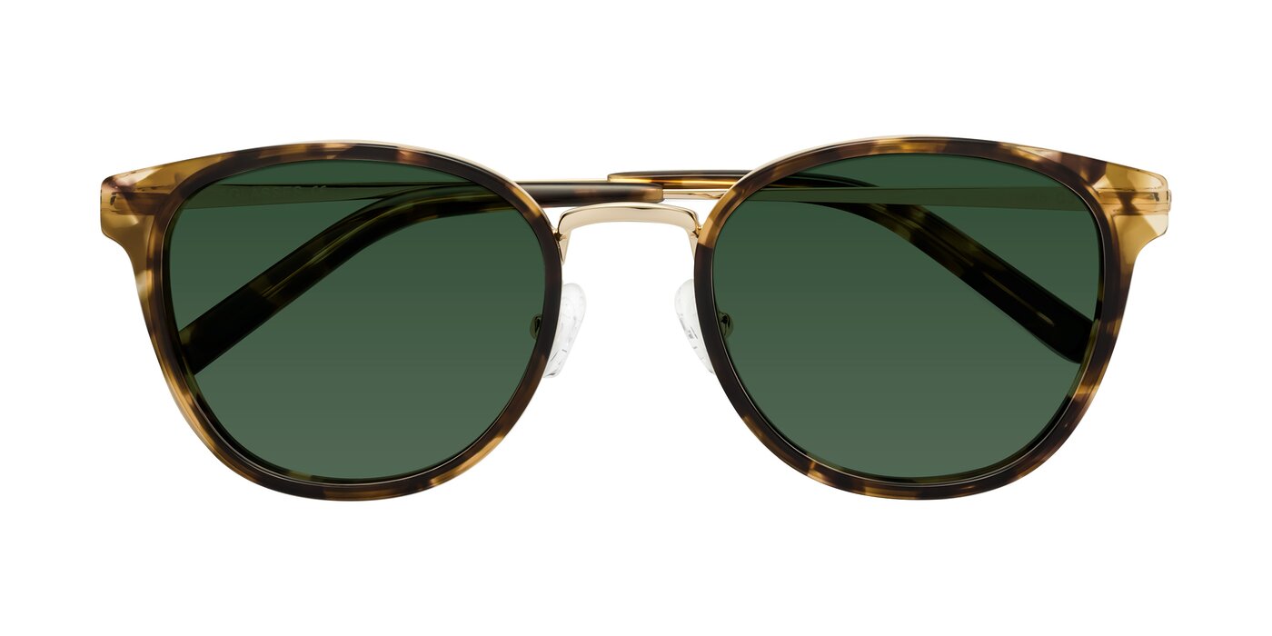 Callie - Tortoise/Gold Tinted Sunglasses