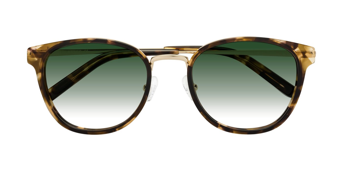 Callie - Tortoise / Gold Gradient Sunglasses
