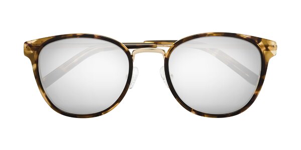 Front of Callie in Tortoise / Gold