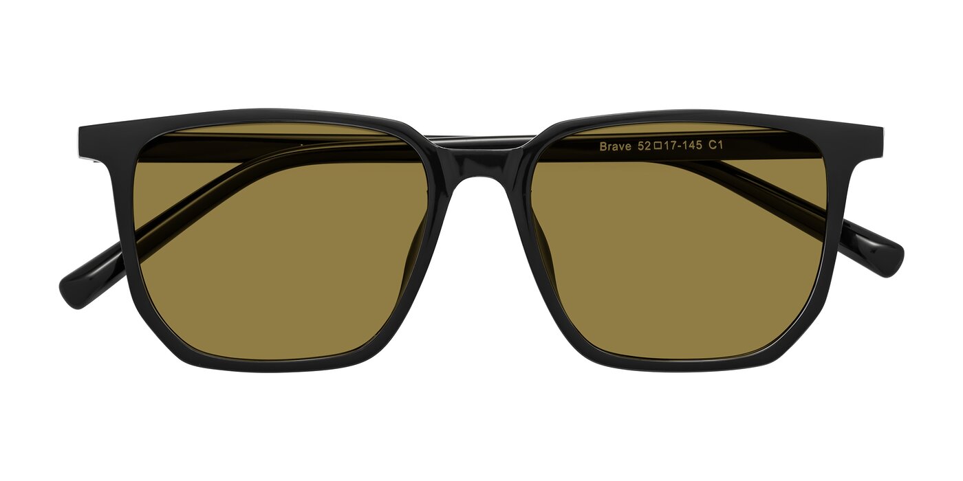 Brave - Black Polarized Sunglasses