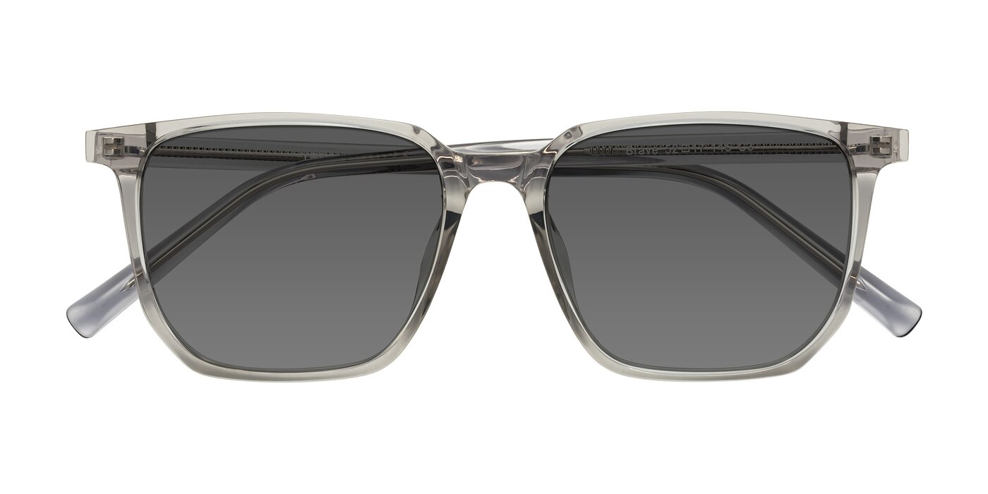 Brave - Translucent Gray Tinted Sunglasses