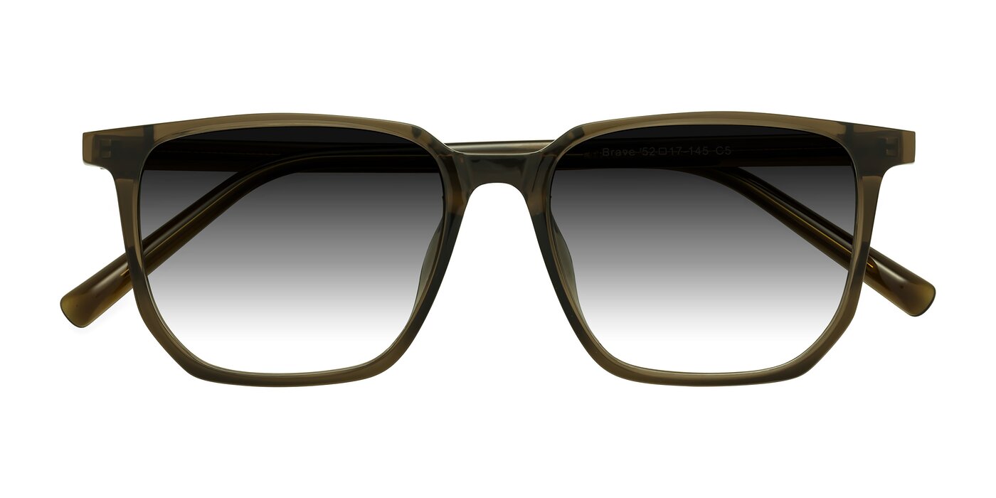 Brave - Coffee Gradient Sunglasses