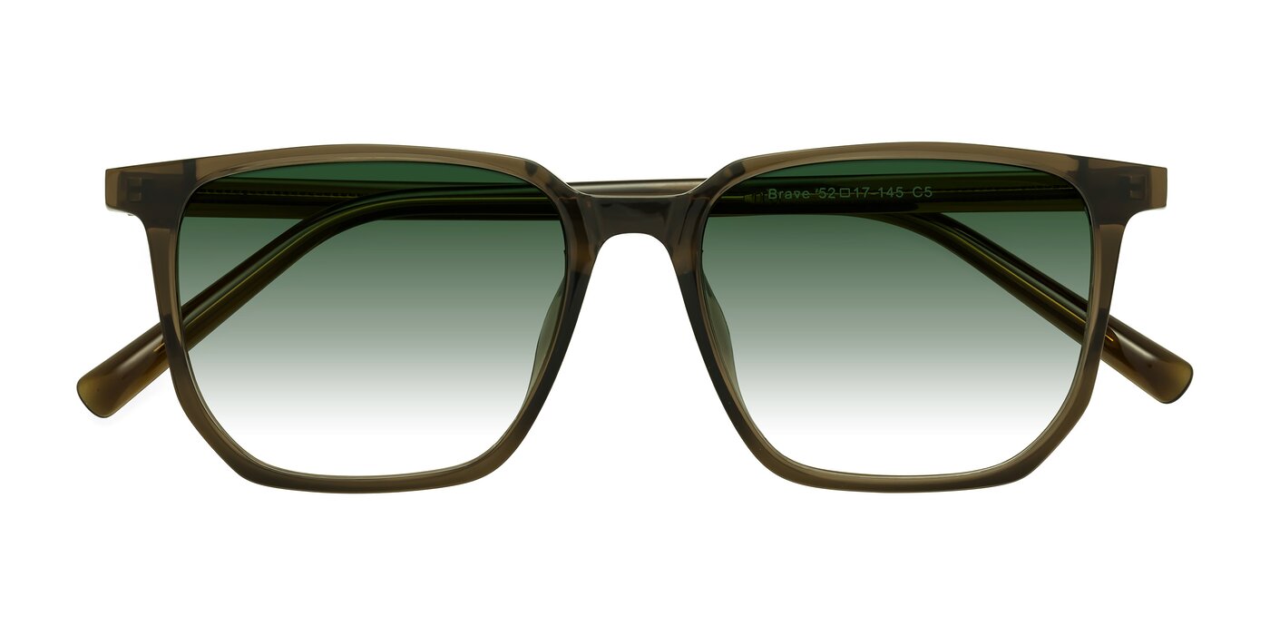 Brave - Coffee Gradient Sunglasses