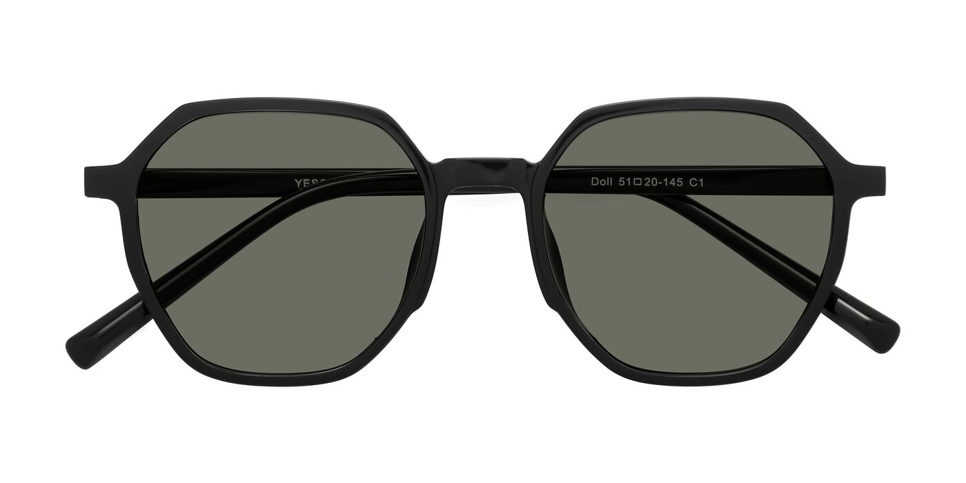 Doll - Black Polarized Sunglasses