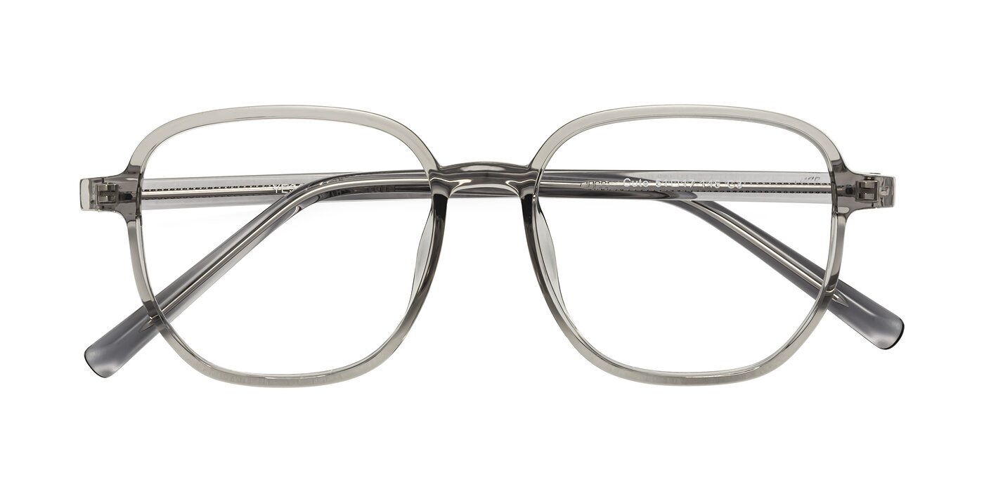 Cute - Translucent Gray Eyeglasses