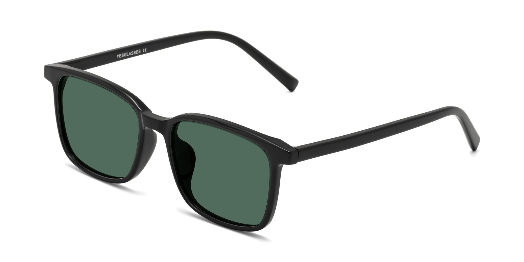 Angle of Planet in Black with Green Polarized Lenses