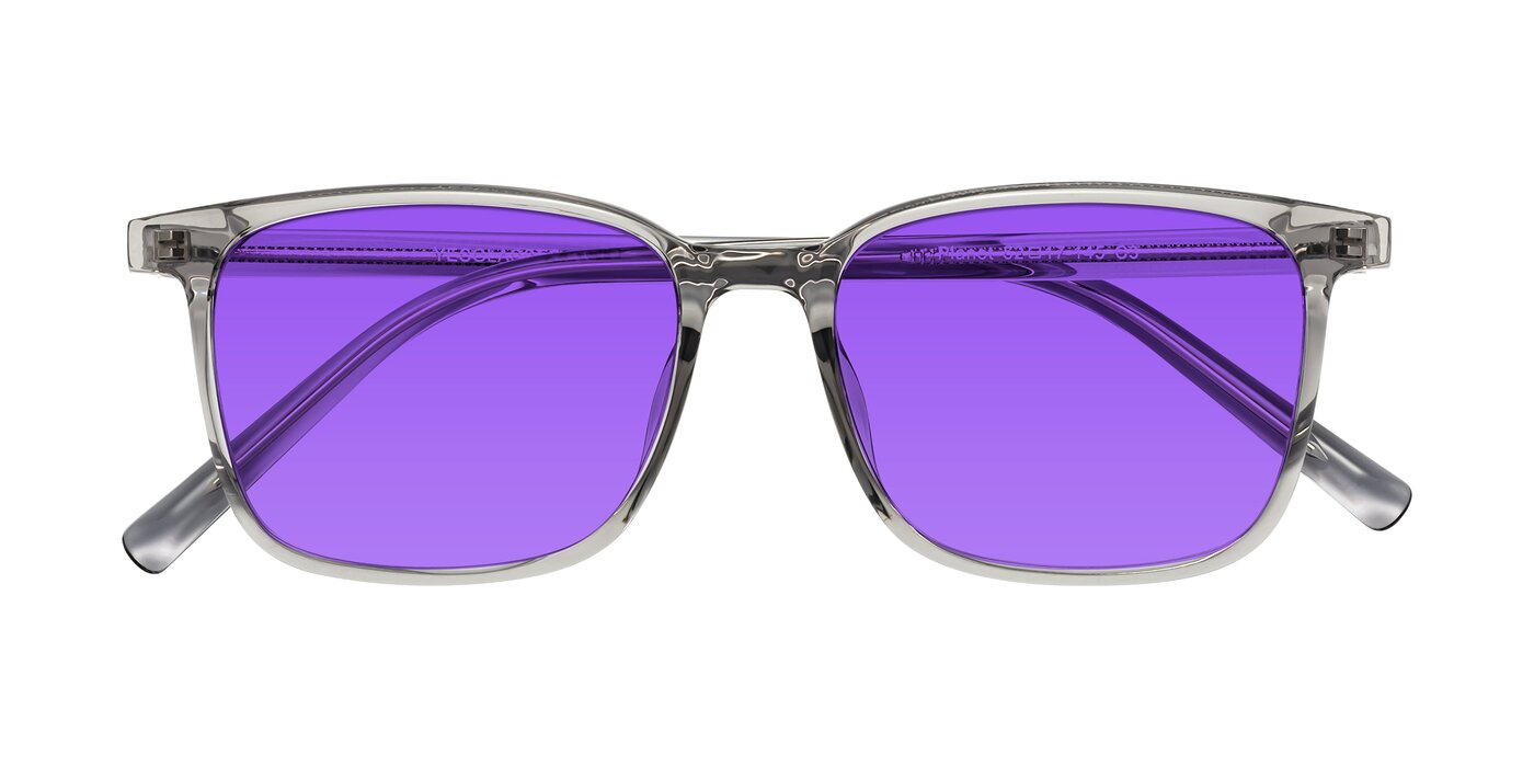 Planet - Translucent Gray Tinted Sunglasses