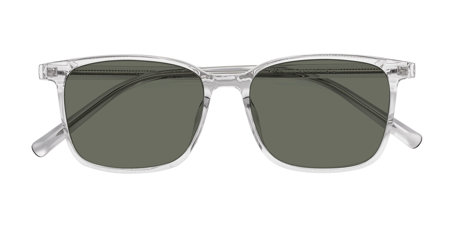 Folded Front of Planet in Clear with Gray Polarized Lenses