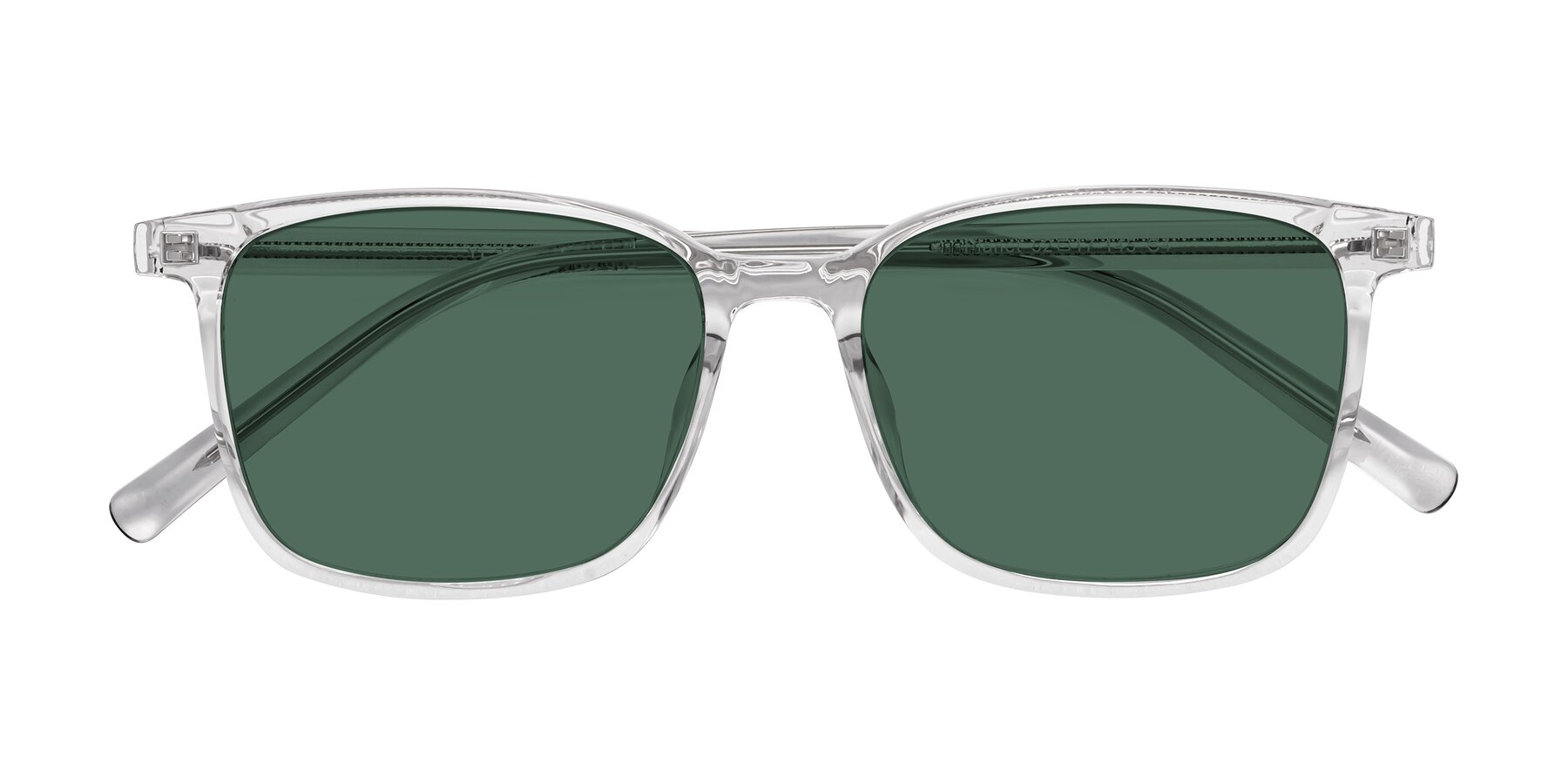 Folded Front of Planet in Clear with Green Polarized Lenses