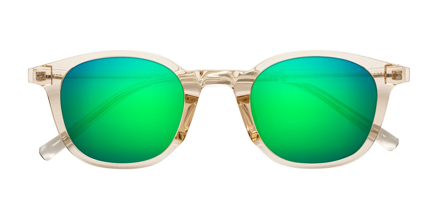 Cambridge - Champagne Flash Mirrored Sunglasses