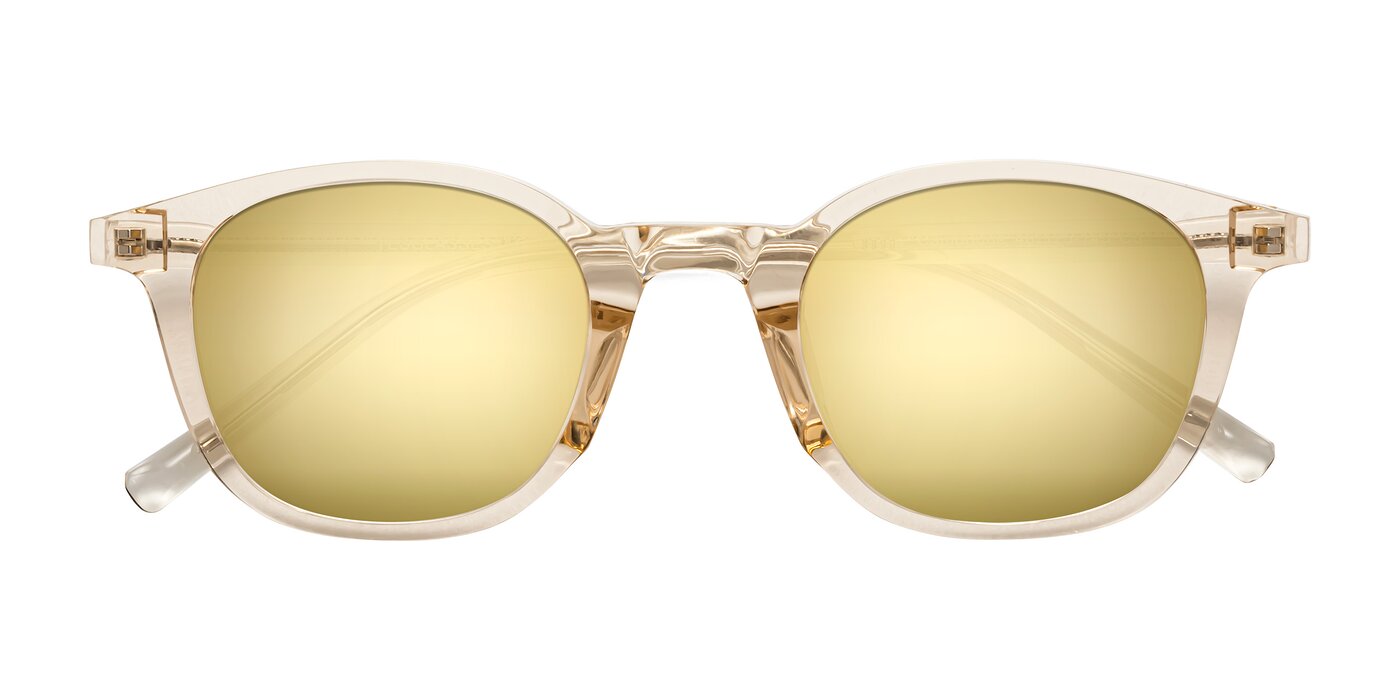 Cambridge - Champagne Flash Mirrored Sunglasses