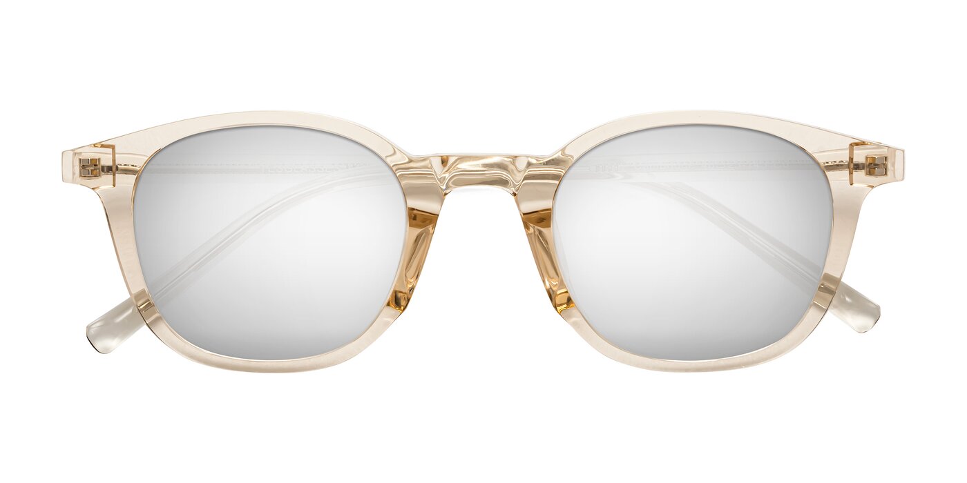 Cambridge - Champagne Flash Mirrored Sunglasses