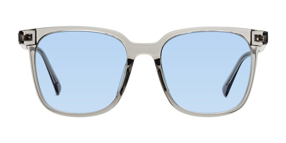 Jasmine - Translucent Gray Tinted Sunglasses